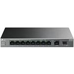Фото Коммутатор TP-Link LS1210GP, Switch, 1-port Gigabit, 1-port Gigabit SFP, 8-port Gigabit PoE+