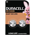 Изображение Батарейка DURACELL DL2430 DSN Lithium (5012262) 2шт/blister Фото Батарейка DURACELL DL2430 DSN Lithium (5012262) 2шт/blister