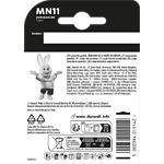 Фото Батарейка DURACELL MN11/A11/11A (5007387) блистер 1шт. #2