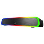 Изображение Акустическая система Genius SoundBar 200BT Black (31730045400), 2*2W, mini-jack 3.5/BT/USB, RGB Фото Акустическая система Genius SoundBar 200BT Black (31730045400), 2*2W, mini-jack 3.5/BT/USB, RGB