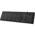Фото Клавиатура Genius SlimStar 820 USB llluminated Black (31310055410) #2