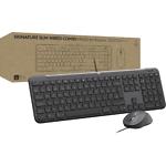 Изображение Клавиатура+мышь Logitech MK620 Signature Slim, проводная, Graphite (920-013349) Фото Клавиатура+мышь Logitech MK620 Signature Slim, проводная, Graphite (920-013349)