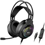 Изображение Genius HS-GX580U Black (31710028400) наушники с микрофоном, USB #2 Фото Genius HS-GX580U Black (31710028400) наушники с микрофоном, USB #2
