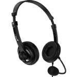 Фото Genius HS-230U Black (31710021405) наушники с микрофоном, USB-C #1