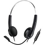 Фото Genius HS-220U Black (31710032401) наушники с микрофоном, USB-C