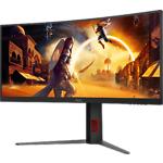Фото AOC 34" CU34G4 VA 3440x1440, 180Гц, 1мс, 2500:1, 300кд/м2, HDMI/DP #2