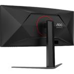 Фото AOC 34" CU34G4 VA 3440x1440, 180Гц, 1мс, 2500:1, 300кд/м2, HDMI/DP #10