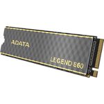 Изображение SSD A-Data Legend 860 2TB M.2 2280 PCIe4x4 NVMe (SLEG-860-2000GCS) 6000/5000 MB/s #2 Фото SSD A-Data Legend 860 2TB M.2 2280 PCIe4x4 NVMe (SLEG-860-2000GCS) 6000/5000 MB/s #2