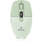 Изображение Мышка REAL-EL RM-481W Wireless/BT (EL123200060) Type-C, аккумулятор, дисплей Фото Мышка REAL-EL RM-481W Wireless/BT (EL123200060) Type-C, аккумулятор, дисплей