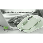 Изображение Мышка REAL-EL RM-481W Wireless/BT (EL123200060) Type-C, аккумулятор, дисплей #4 Фото Мышка REAL-EL RM-481W Wireless/BT (EL123200060) Type-C, аккумулятор, дисплей #4
