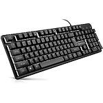 Изображение Клавиатура REAL-EL RK-7015 USB black (EL123100049) Фото Клавиатура REAL-EL RK-7015 USB black (EL123100049)