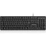 Изображение Клавиатура REAL-EL RK-7015 USB black (EL123100049) Фото Клавиатура REAL-EL RK-7015 USB black (EL123100049)