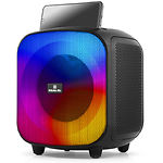 Изображение REAL-EL X-760 Black (EL121600029) портативная система 65 Вт,Li-Ion,USB,microSD,BT,Караоке,TWS,RGB Фото REAL-EL X-760 Black (EL121600029) портативная система 65 Вт,Li-Ion,USB,microSD,BT,Караоке,TWS,RGB