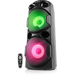 Изображение REAL-EL X-780 Black (EL121600030) портативная система 2х40 Вт,Li-Ion,USB,microSD,BT,Караоке,TWS,RGB Фото REAL-EL X-780 Black (EL121600030) портативная система 2х40 Вт,Li-Ion,USB,microSD,BT,Караоке,TWS,RGB