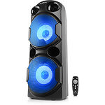 Изображение REAL-EL X-780 Black (EL121600030) портативная система 2х40 Вт,Li-Ion,USB,microSD,BT,Караоке,TWS,RGB #8 Фото REAL-EL X-780 Black (EL121600030) портативная система 2х40 Вт,Li-Ion,USB,microSD,BT,Караоке,TWS,RGB #8