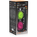 Изображение REAL-EL X-780 Black (EL121600030) портативная система 2х40 Вт,Li-Ion,USB,microSD,BT,Караоке,TWS,RGB #1 Фото REAL-EL X-780 Black (EL121600030) портативная система 2х40 Вт,Li-Ion,USB,microSD,BT,Караоке,TWS,RGB #1