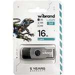 Фото USB Flash 16Gb Wibrand Lizard USB3.2 Black (WI3.2/LI16P9B) #1
