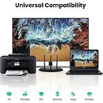 Изображение Соединитель сетевых разъемов UGREEN NW114 Black (UGR-20390) RJ45-RJ45 кат.6 #2 Фото Соединитель сетевых разъемов UGREEN NW114 Black (UGR-20390) RJ45-RJ45 кат.6 #2