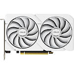 Фото Видеокарта ASUS Radeon RX 9060 XT 16GB (DUAL-RX9060XT-16G-WHITE) #1