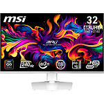 фото MSI 32" MPG 321URXW QD-OLED, 3840x2160, 1.5млн:1, 0.03мс, 250кд/м2, 240Гц, HDMI/DP/USB-C, Аудовихід