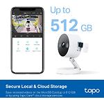 Изображение Сетевая камера TP-Link Tapo C120 IP-камера WiFi 802.11n, 4МП 2560x1440 #6 Фото Сетевая камера TP-Link Tapo C120 IP-камера WiFi 802.11n, 4МП 2560x1440 #6