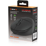 Изображение Мышка REAL-EL RM-335W Wireless Black (EL123200055) 3200dpi, Type-C, аккумулятор #6 Фото Мышка REAL-EL RM-335W Wireless Black (EL123200055) 3200dpi, Type-C, аккумулятор #6