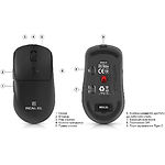 Фото Мишка REAL-EL RM-355W Wireless Black (EL123200054) #1