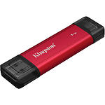 SSD Kingston Dual Portable 1TB USB-A/Type-C 3.2 Gen2 Red-Black (SPSD/1TB) - фото