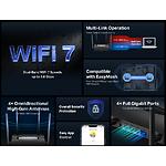 Зображення Маршрутизатор Mercusys MR25BE, WiFi 7, BE3600, 1*WAN 1G, 3*Lan 1G #2 Фото Маршрутизатор Mercusys MR25BE, WiFi 7, BE3600, 1*WAN 1G, 3*Lan 1G #2