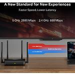 Зображення Маршрутизатор Mercusys MR25BE, WiFi 7, BE3600, 1*WAN 1G, 3*Lan 1G #3 Фото Маршрутизатор Mercusys MR25BE, WiFi 7, BE3600, 1*WAN 1G, 3*Lan 1G #3