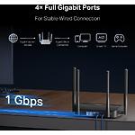 Зображення Маршрутизатор Mercusys MR25BE, WiFi 7, BE3600, 1*WAN 1G, 3*Lan 1G #5 Фото Маршрутизатор Mercusys MR25BE, WiFi 7, BE3600, 1*WAN 1G, 3*Lan 1G #5