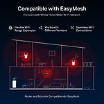 Зображення Маршрутизатор Mercusys MR25BE, WiFi 7, BE3600, 1*WAN 1G, 3*Lan 1G #6 Фото Маршрутизатор Mercusys MR25BE, WiFi 7, BE3600, 1*WAN 1G, 3*Lan 1G #6