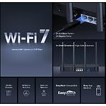 Зображення Маршрутизатор Mercusys MR27BE, WiFi 7, BE3600, 1*WAN 2.5G, 1*Lan 2.5G, 2*Lan 1G #2 Фото Маршрутизатор Mercusys MR27BE, WiFi 7, BE3600, 1*WAN 2.5G, 1*Lan 2.5G, 2*Lan 1G #2