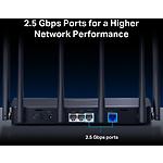 Зображення Маршрутизатор Mercusys MR37BE, WiFi 7, BE6500, 1*WAN 2.5G, 1*Lan 2.5G, 2*Lan 1G #5 Фото Маршрутизатор Mercusys MR37BE, WiFi 7, BE6500, 1*WAN 2.5G, 1*Lan 2.5G, 2*Lan 1G #5