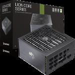Фото Блок живлення GAMEMAX Lion core 1000P, 80+Platinum,1000W, fully modular, ATX3.1 & PCIe5.1,14см. вент