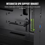 Фото Корпус GAMEMAX Claw 360 BK, Tempered Glass, Type-C, RGB, без БП #5