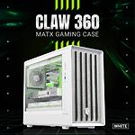 Фото Корпус GAMEMAX Claw 360 WH, Tempered Glass, Type-C, RGB, без БП #1