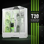 Фото Корпус GAMEMAX T20 WH, micro-ATX, Tempered Glass, без БП #1