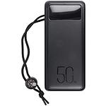 Фото Зовнішній акумулятор Power Bank VEGER VG-W5001C Black (W5001C) 56000mAh, QC3.0, DP 130W, Led lamp #2