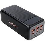 Фото Зовнішній акумулятор Power Bank VEGER VG-W5001C Black (W5001C) 56000mAh, QC3.0, DP 130W, Led lamp #5