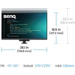 Зображення BENQ 32" RD320U Grey (9H.LMSLA.TBE) IPS 3840x2160, 5мс,2000:1,400кд/м,60Гц,HDMI/DP/USB-C,Аудіо,2*3W #9 Фото BENQ 32" RD320U Grey (9H.LMSLA.TBE) IPS 3840x2160, 5мс,2000:1,400кд/м,60Гц,HDMI/DP/USB-C,Аудіо,2*3W #9