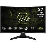 фото MSI 27" MAG 275CF X24, CURVED VA 1920x1080, 4000:1, 0.5мс, 300кд/м2, 240Гц, HDMI/DP