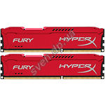 Изображение DDR-4 2шт x 16GB 2666МГц Kingston HyperX Fury RED (HX426C16FRK2/32) Фото DDR-4 2шт x 16GB 2666МГц Kingston HyperX Fury RED (HX426C16FRK2/32)