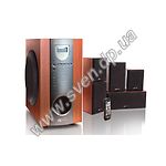 Изображение Комплект акустики Gemix RDV-24 (cherry) Home Theatre 30W+5*8W, ДУ, AM/FM, DD, ProLogic II, DTS, циф Фото Комплект акустики Gemix RDV-24 (cherry) Home Theatre 30W+5*8W, ДУ, AM/FM, DD, ProLogic II, DTS, циф