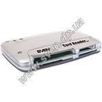 Изображение Картридер ext USB 2.0 ALL-in-1 SVEN AC-118 Фото Картридер ext USB 2.0 ALL-in-1 SVEN AC-118