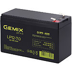 Фото Акумулятор до UPS 12В 7Аг Gemix LP12-7