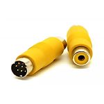 Фото Переходник RCA Female Composite S-Video To 7 PIN MINI DIN (40-2138-08-0F/140-02138-0080F)