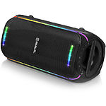 Фото REAL-EL X-775 Black (EL121600032) портативна система 80 Вт,Li-Ion,USB,BT,AUX,Караоке,TWS,RGB #11
