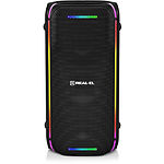 Фото REAL-EL X-775 Black (EL121600032) портативна система 80 Вт,Li-Ion,USB,BT,AUX,Караоке,TWS,RGB #10