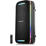 Фото REAL-EL X-775 Black (EL121600032) портативна система 80 Вт,Li-Ion,USB,BT,AUX,Караоке,TWS,RGB #8